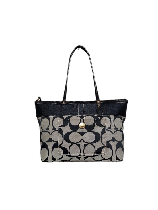 バッグ COACH Y2K Signature Canvas Tote Bag BR Coach | Bags | Coach Vintage Y2k Signature Canvas Tote Bag Gently